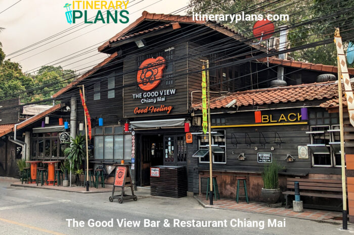 The good view bar & restaurant Chiang Mai Itinerary