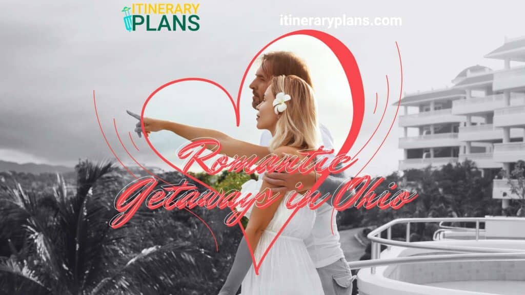 Romantic getaways in Ohio with hot tubs