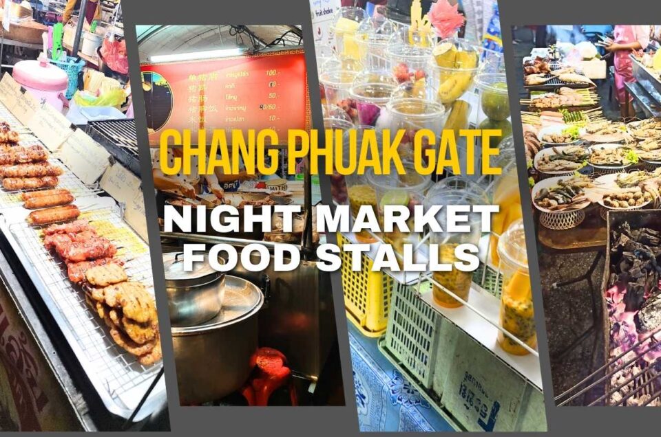 Chang Phuak Gate Night Market Food Stalls