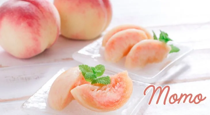 japanese peach momo 桃
