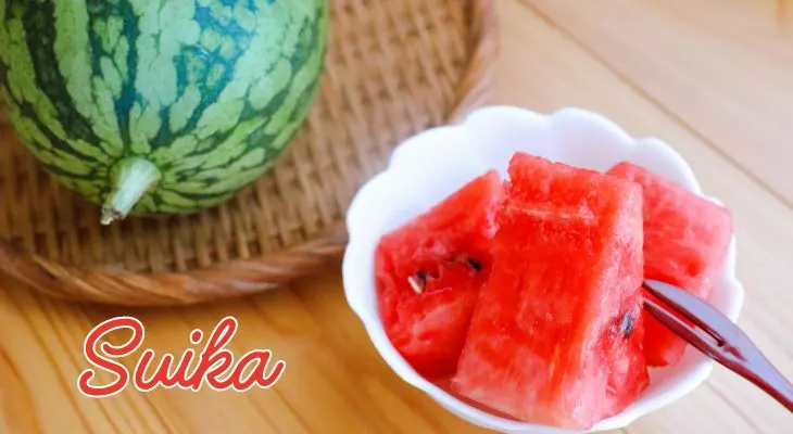 japanese watermelon suika スイカ