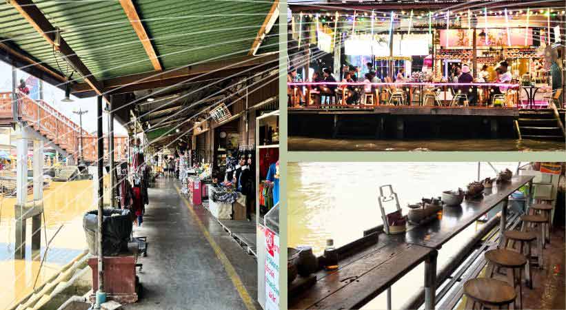 Amphawa Floating Market Photo