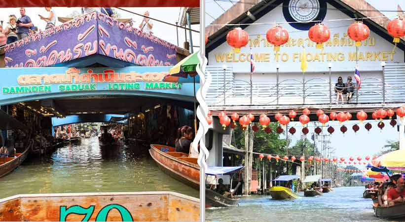 Damnoen Saduak Floating Market Thailand