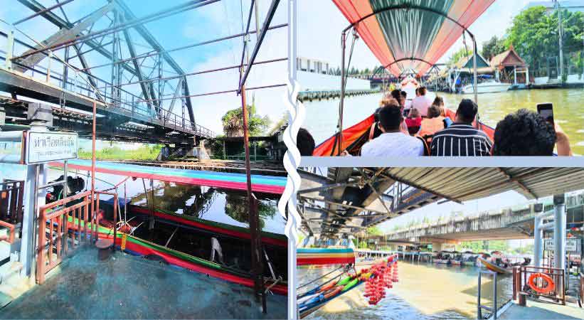 Taling Chan Floating Market boat tour