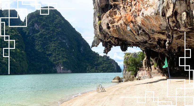 Beauty of james bond island