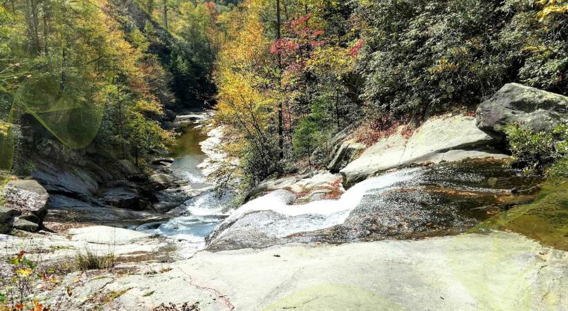 Gragg Prong Falls Parking