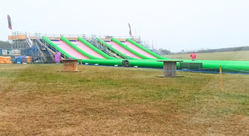 Monster Slip and Slide Cornwall