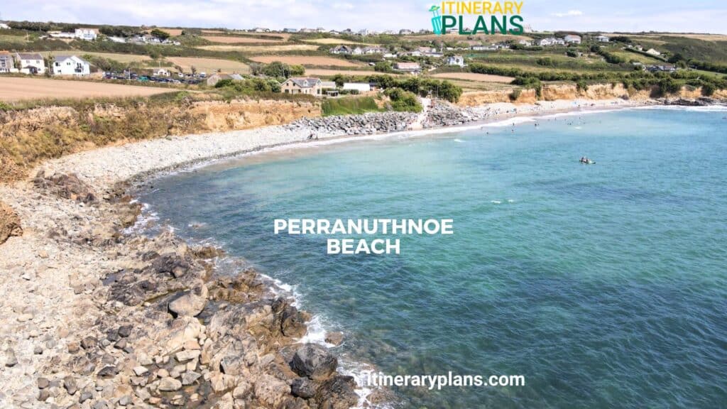 Perranuthnoe Beach, beautiful rock beach and crystal water