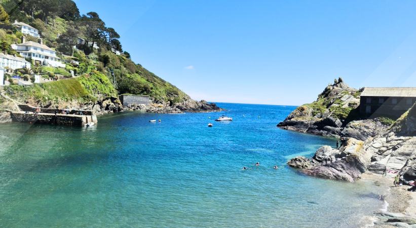 Polperro Beach UK