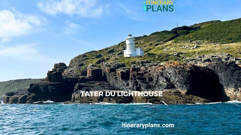 Tater Du Lighthouse was built by Trinity House in 1965