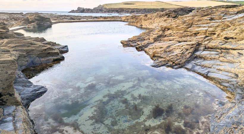 trevone natural sea pool image