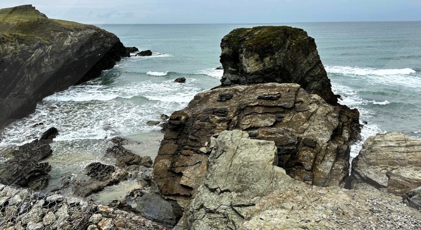 Whipsiderry Beach Cornwall uk