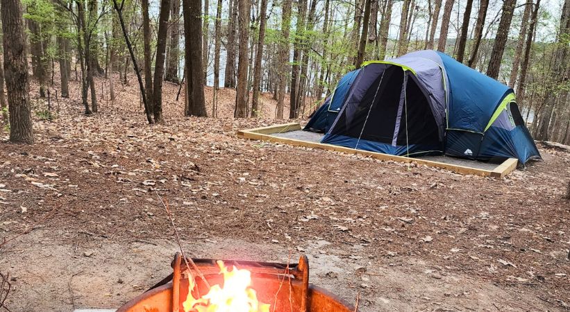 Free camping Lake Norman