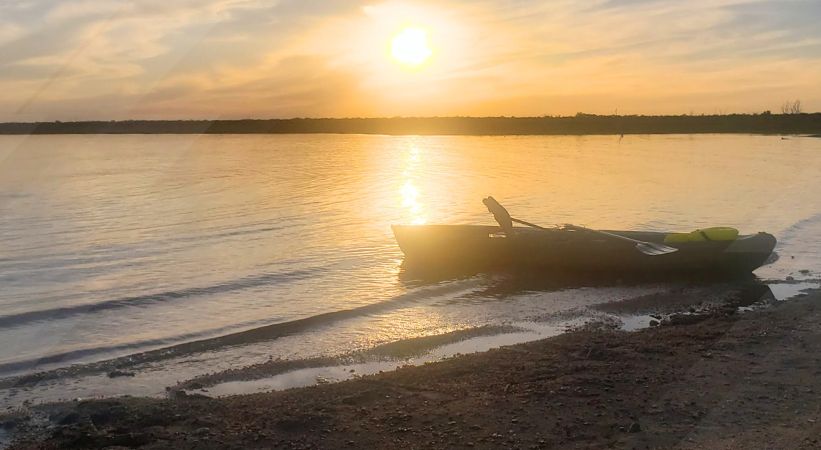 lake jb thomas sunset