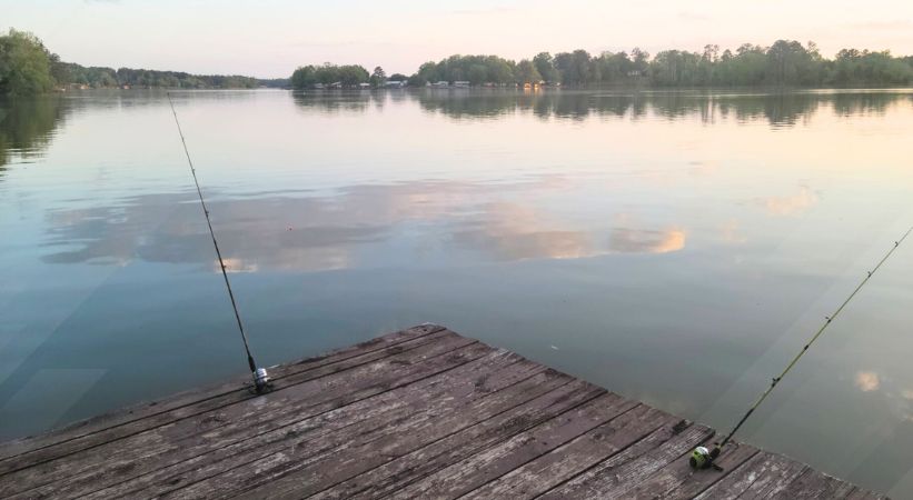 Lake weiss in georgia fishing