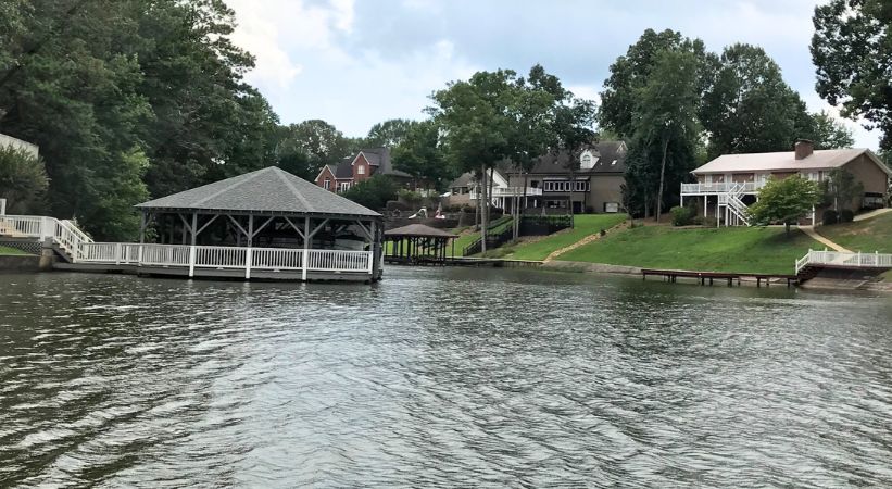 Lake weiss in georgia usa