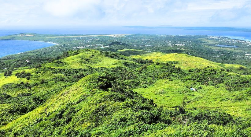 Mount Tapochau Top View