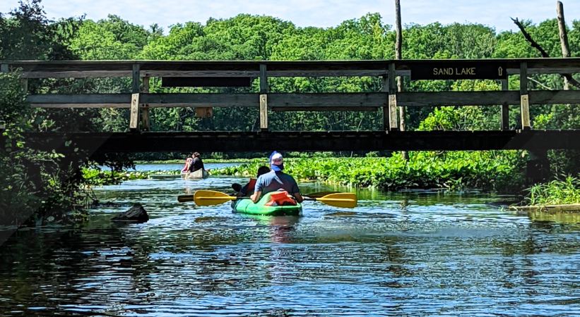 peaceful boating experience