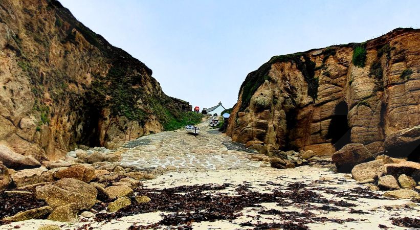 Porthgwarra Beach Fishing