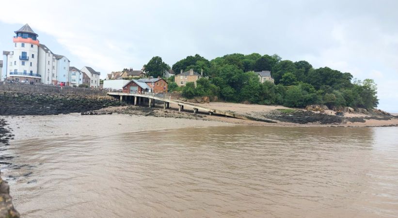 Portishead beach fishing