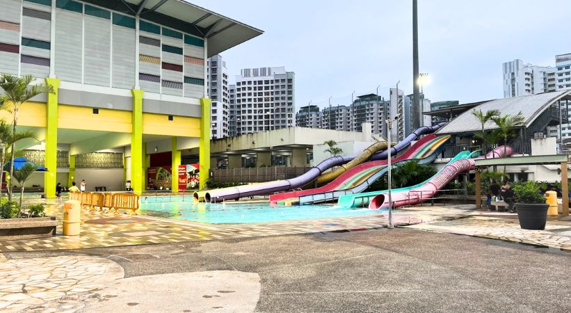 Sengkang Swimming Pool Slides