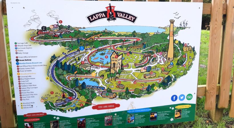 Lappa Valley Map