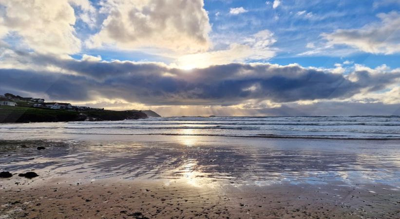 Polzeath Beach Image