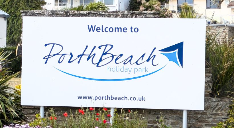 Porth Beach Holiday Park Cornwall