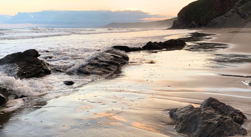 Tregantle Beach Sunset