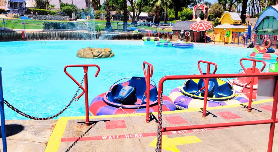 Boomers Palm Springs bumper boats