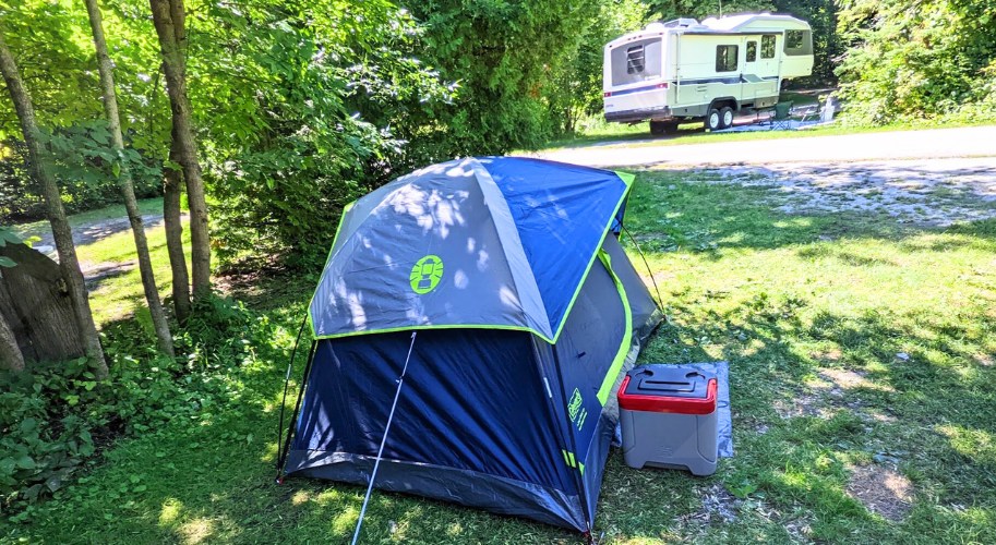 Harrisville State Park camping