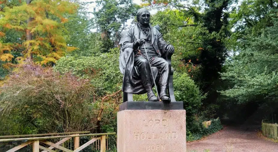 Lord Holland Statue