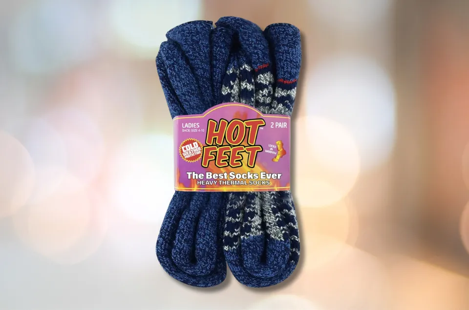 Hot Feet Thermal Socks For Women for Cold Weather