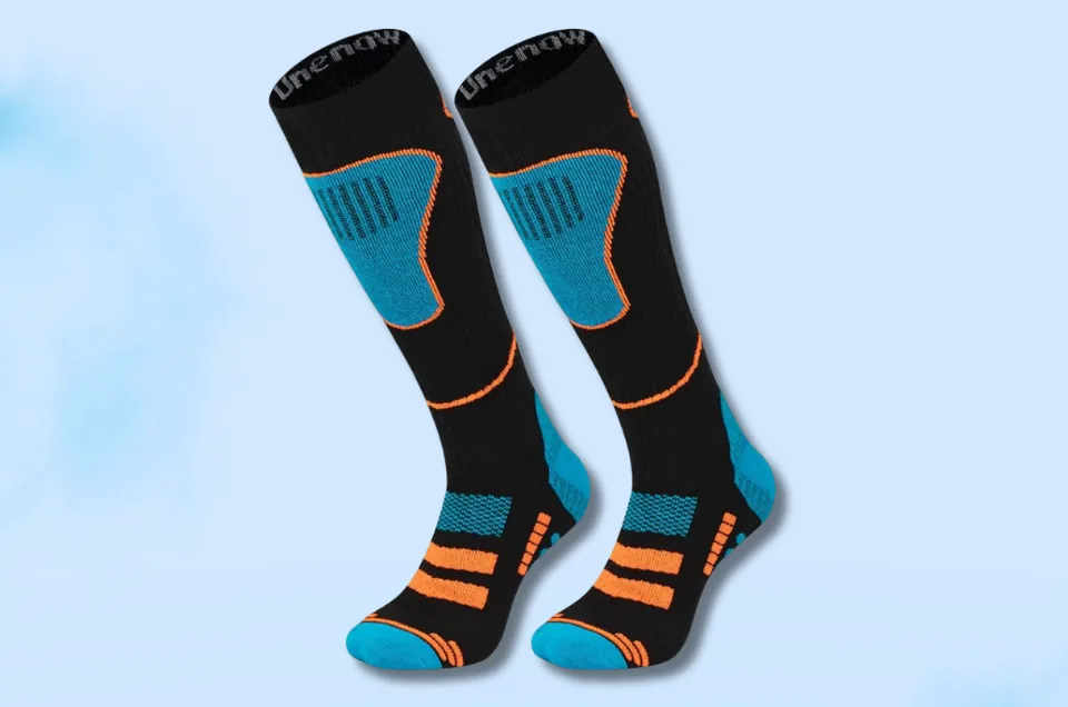 Merino Wool Ski Socks 2 Pairs