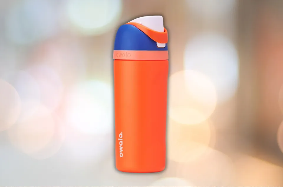 Owala FreeSip Insulated Stainless Steel Water Bottle with Straw, BPA-Free Sports Water Bottle