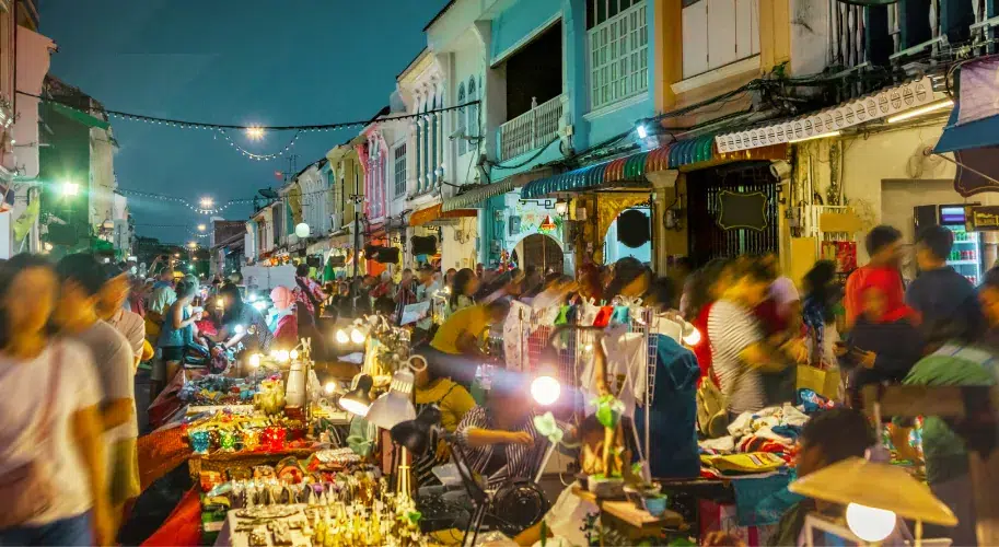Phuket Old Town Thalang Road