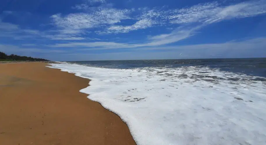 Swimming in Vakkad Beach
