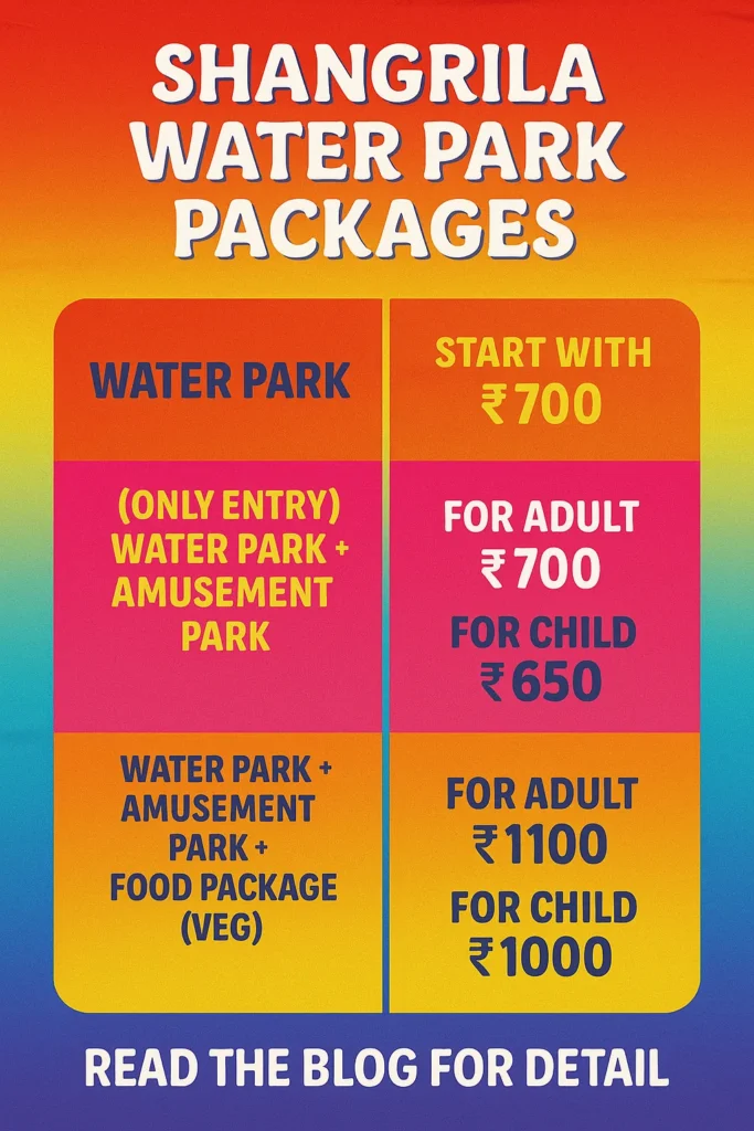 Shangrila Water Park packages