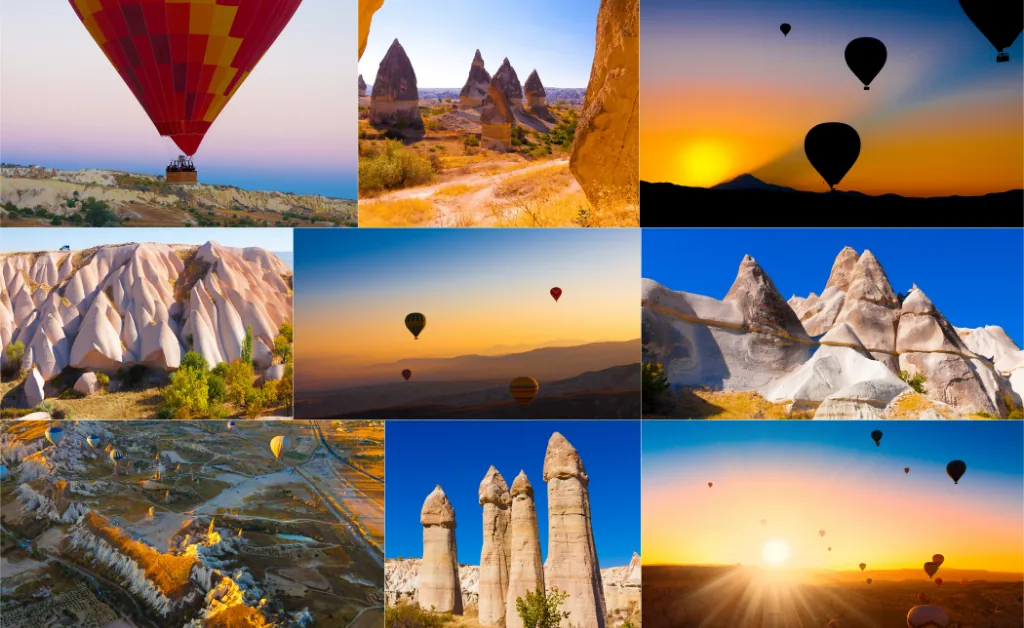Cappadocia Region in Turkey