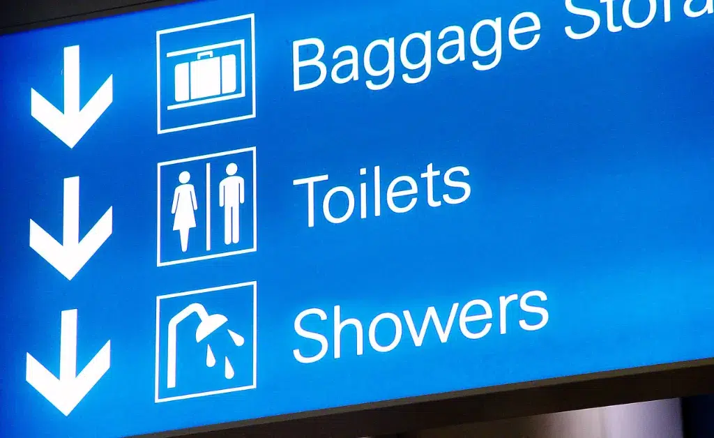 Dubai Airport Shower